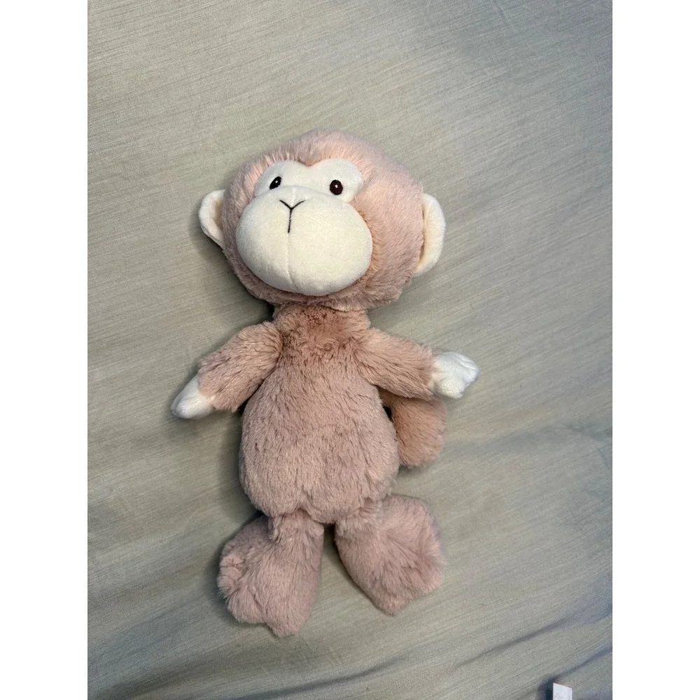 Baby Gund Lil' Luvs Monkey Plush Tan Soft Stuffed‎ Animal 12